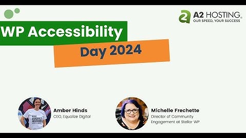 WordPress Accessibility Day 2024