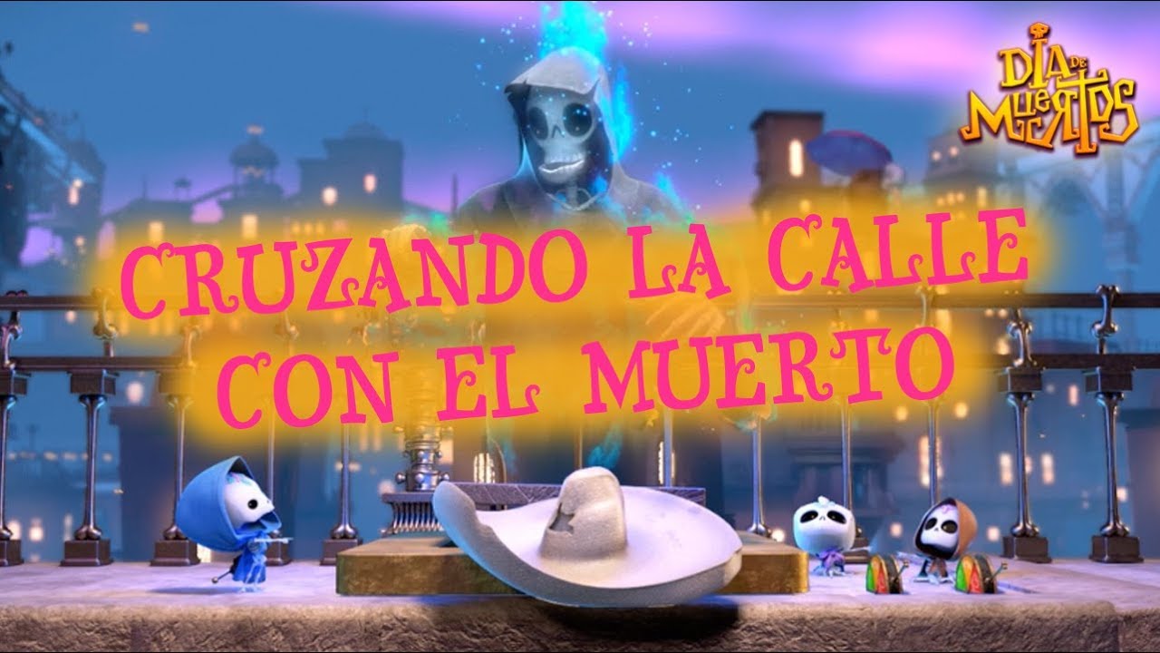 Las Calaveritas ayudando a cruzar la calle