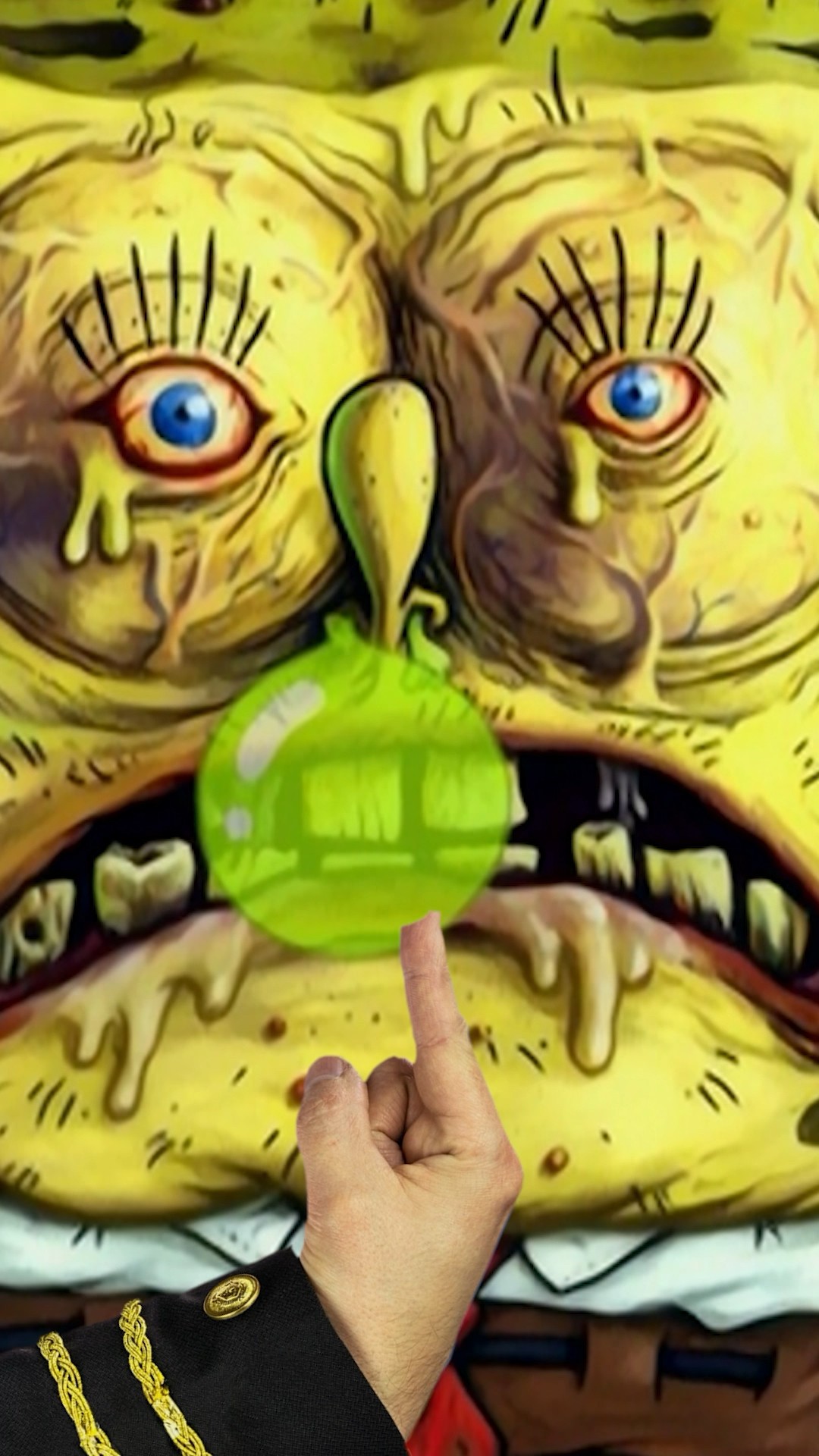 this SpongeBob scene is CURSED ? | #shorts