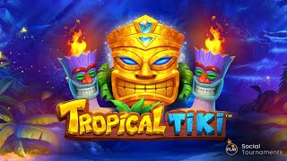 Tropical Tiki Insane win Almost Full screen on 6400 ways screenshot 3