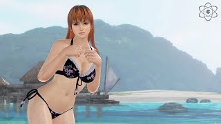 DOAX3 Scarlet - Kasumi Iris Special: full relax gravures, pole dance & more