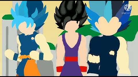 Goku Vegeta and Gohan vs xicor finale trailer ( sticknodes)