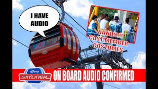 Disney Skyliner On Board Announcements Confirmed and Cast Members In New Costumes