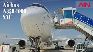 Airbus Works Toward 100% Sustainable Aviation Fuel Compatibility in its Aircraft – AIN by Aviation International News 1,216 views 3 months ago 2 minutes, 38 seconds