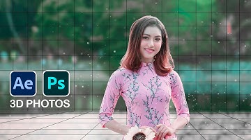 Create a 3D Photo Cinematic Scene in After Effects | Parallax Tutorial #3d #animation #aftereffects