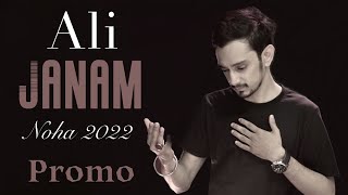 Taha Mehdi New Title Noha 2022 - 1444 Muharram 1st Promo | Ali Janam Ali as Resimi