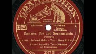 Sommer, See und Sonnenschein chords