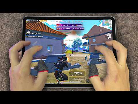iPad Pro M2 (120fps) PUBG HANDCAM 🔥 Smooth+120FPS ❤️ Pubg Test/ Gameplay/ Sensitivity + Control 🔥