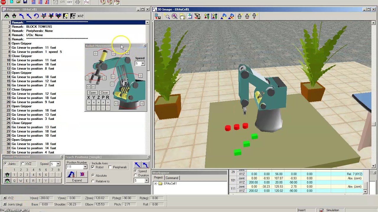 Osnove programiranja RoboCell 3 - YouTube