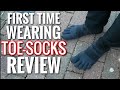 Injini Toe Socks - My First Time Wearing (14 mile Test and Review)