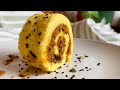 肉松蛋糕卷 Meat Floss Roll Cake【CC字幕】｜阿屋厨房 Awoo Kitchen