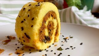 肉松蛋糕卷 Meat Floss Roll Cake【CC字幕】｜阿屋厨房 Awoo Kitchen