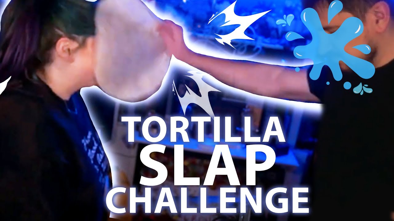 HUSBAND AND WIFE MAKE EACH OTHER SQUIRT : TORTILLA SLAP CHALLENGE