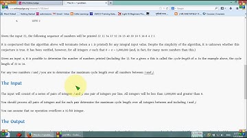 Bangla C programming tutorial  85  Function  Submit problem uva 100 HD