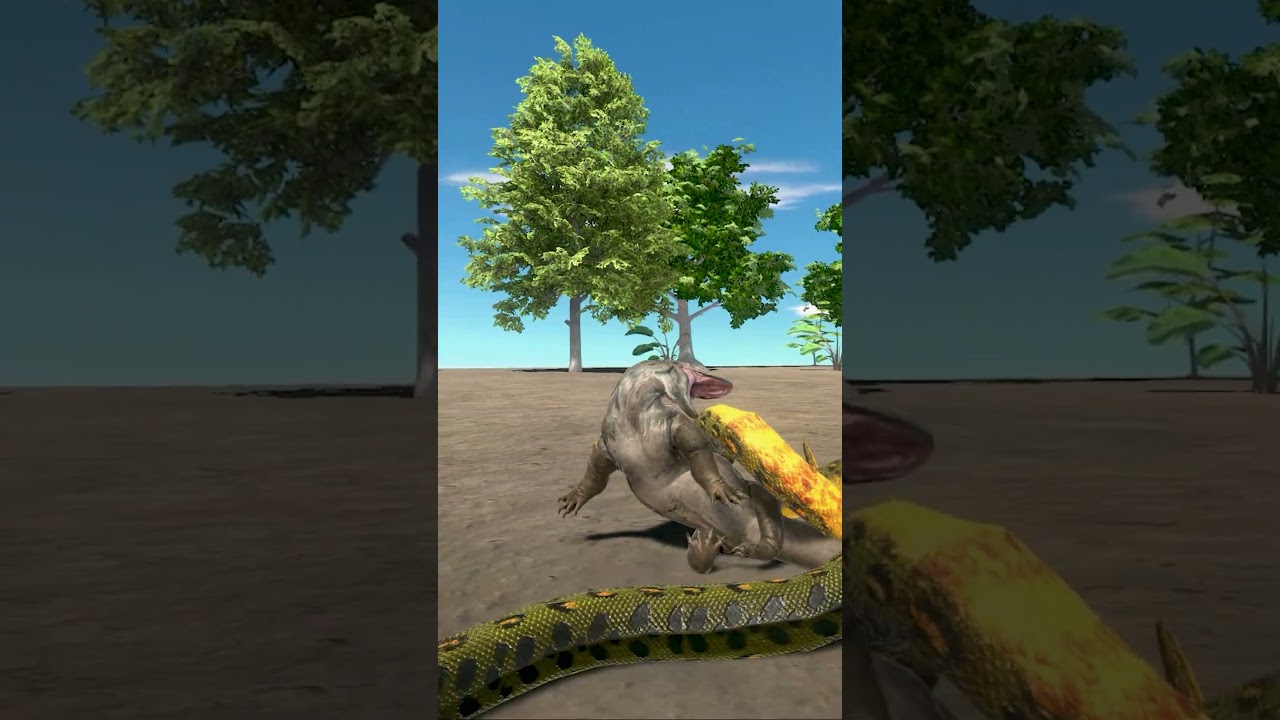 Jungle Rivals Anaconda vs Komodo Dragon