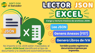 F07 Compras Excel: Registros, carga JSON, Generar Anexos, Libros de Compras