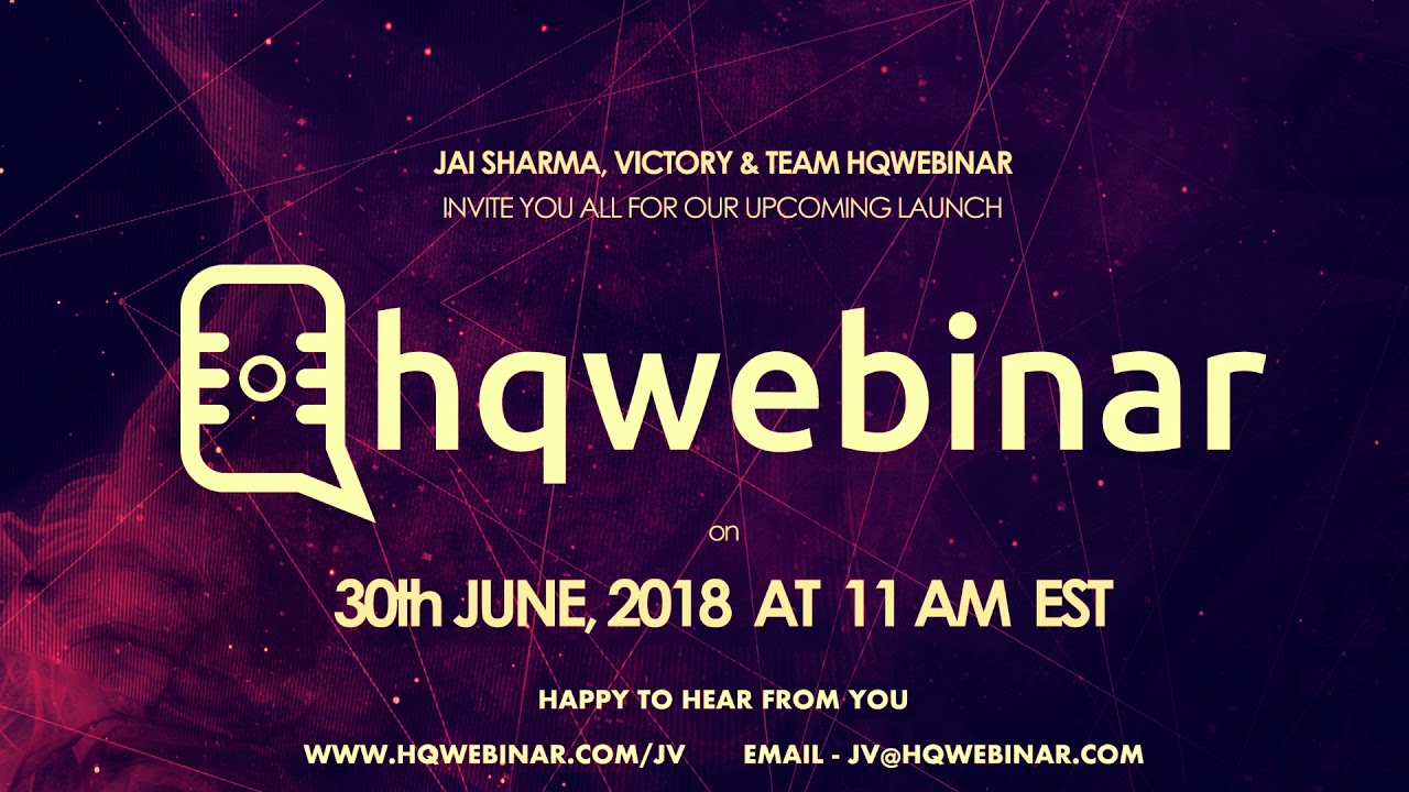 Hq Webinar JV Invite