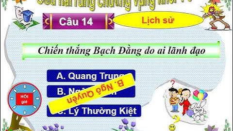 Đề thi Rung chuông vàng khối 4-5 Đề 4