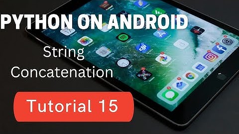 string concatenation | pythontutorials | python for beginners