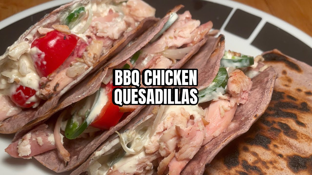 Smoked Chicken Quesadillas with Jalapeño Queso — watch on YouTube
