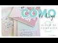 CÓMO LO HAGO: 🎀 Álbum de COMUNIÓN con LIBRO de FIRMAS | PÁGINAS | Parte 2