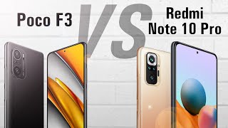 Сравнение Redmi Note 10 Pro и Poco F3 (Redmi k 40)