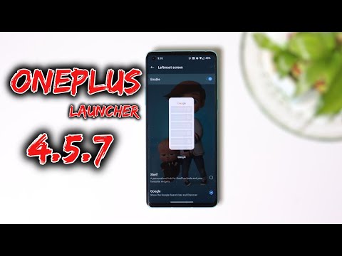OnePlus Launcher 4.5.7 adds swipe down toggle but Google feed (Discover) still missing