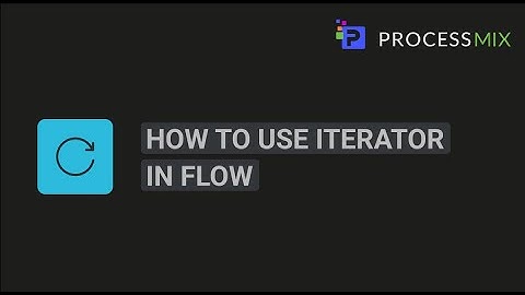 How to use an iterator