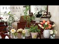 Artificial Floral Arrangement Ideas - Easy Artificial Floral Centerpieces - Spring/Summer Decorating