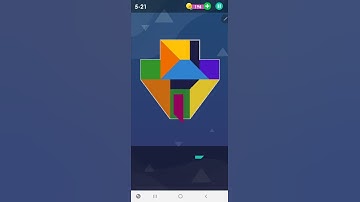 How To Solve Smart Puzzles Tangram Very Hard Level 5-21 Walk Through Solution Walkthrough Pixign