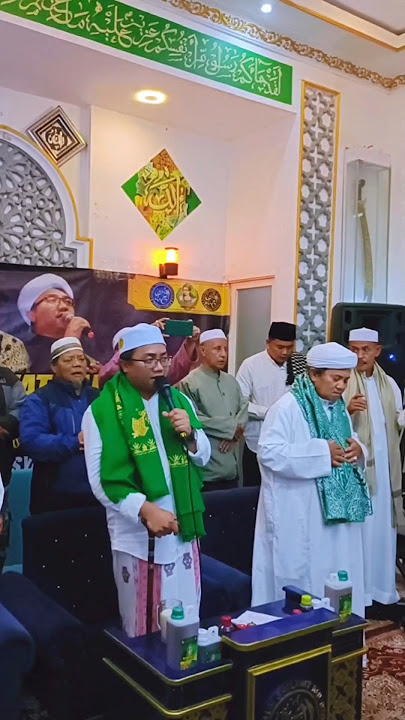 RUTINAN MALAM AHAD GUS IDRIS #gusidris #thoriquljannah #sholawat
