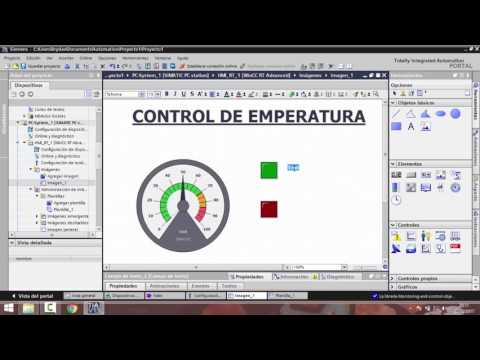 TUTORIAL Control de Temperatura WinCC + TIA Portal V13