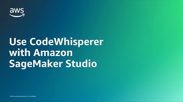 Use CodeWhisperer with Amazon SageMaker Studio | Amazon Web Services