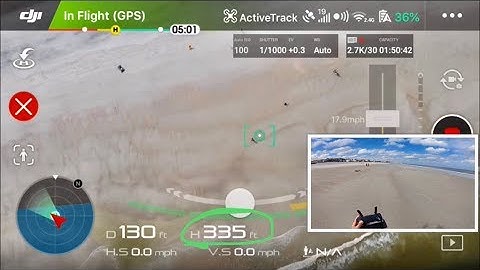 Dji Mavic AiR 2 attempts! Active Track how far high up can it really track you!