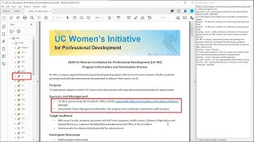 Accessible PDF screen reader demo