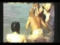 PRABHUPADA:RARE COLOR FILM:VRNDAVANA 2 1971:YAMUNA BATHING