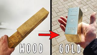 Wood In D - Casting D Ingot- Trash To Treasure - Br Casting