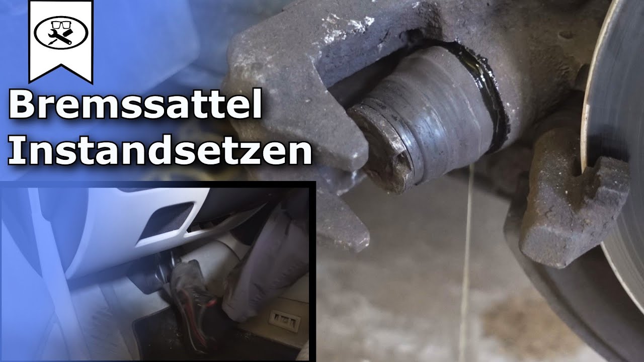 Bremssattel Hinten Instandsetzen, Repair caliper, VitjaWolf, Tutorial, HD