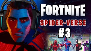 Spider-Verse Characters Playing Fortnite Compilation 3