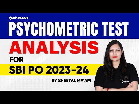 SBI PO 2023-24 | SBI PO Psychometric Test Questions 2024 | By Sheetal Ma'am