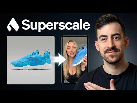 La mejor IA para crear ADS con tu producto 🤯 Tutorial Superscale