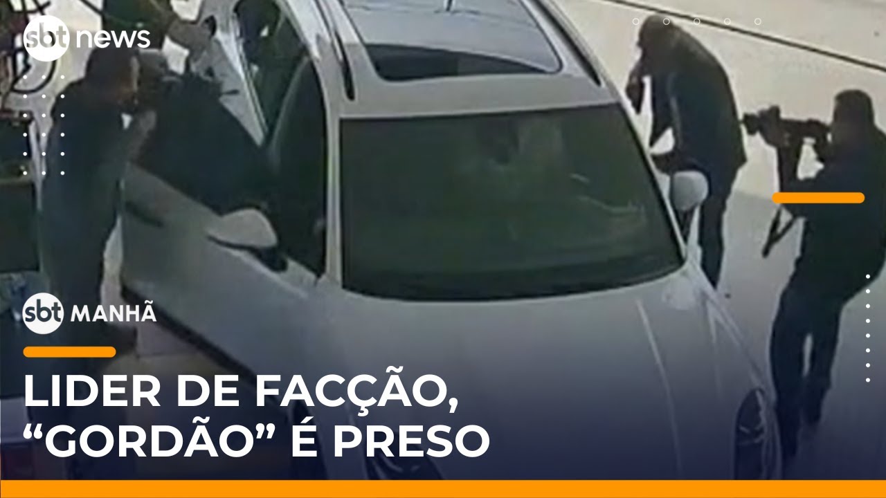 “Gordão”: Polícia prende líder de facção criminosa em SP com carros de luxo | 