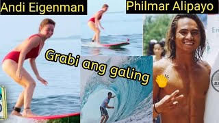 Ang galing pala ni Andi Eigenman at Philmar Alipayo Mag surfing