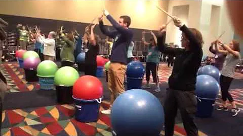 Drums Alive training 1