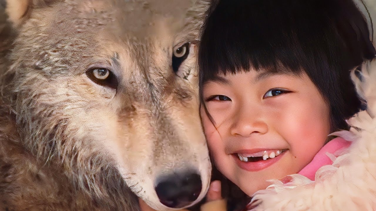 捨てられたオオカミを大切に育てた少女。その12年後に驚くべきことが！ - YouTube