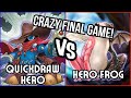Beat the Frog Decks with AGGRESSION! | Quickdraw Hero vs Hero Frog | Mastering Edison Format EP8
