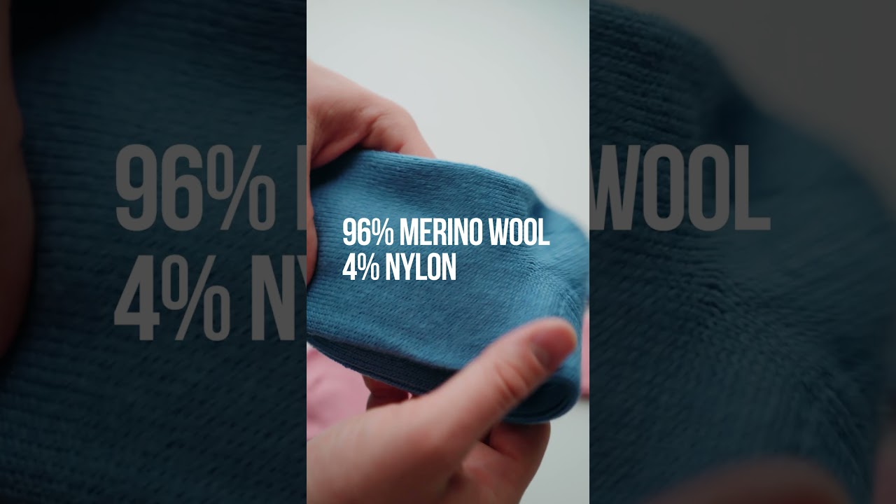 JB Field's Pastel 96% Merino Wool Weekender Socks