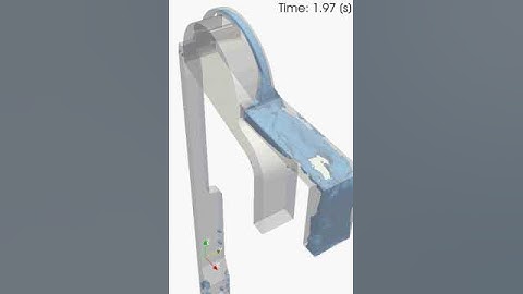 Water-air simulation in a dishwasher air-break