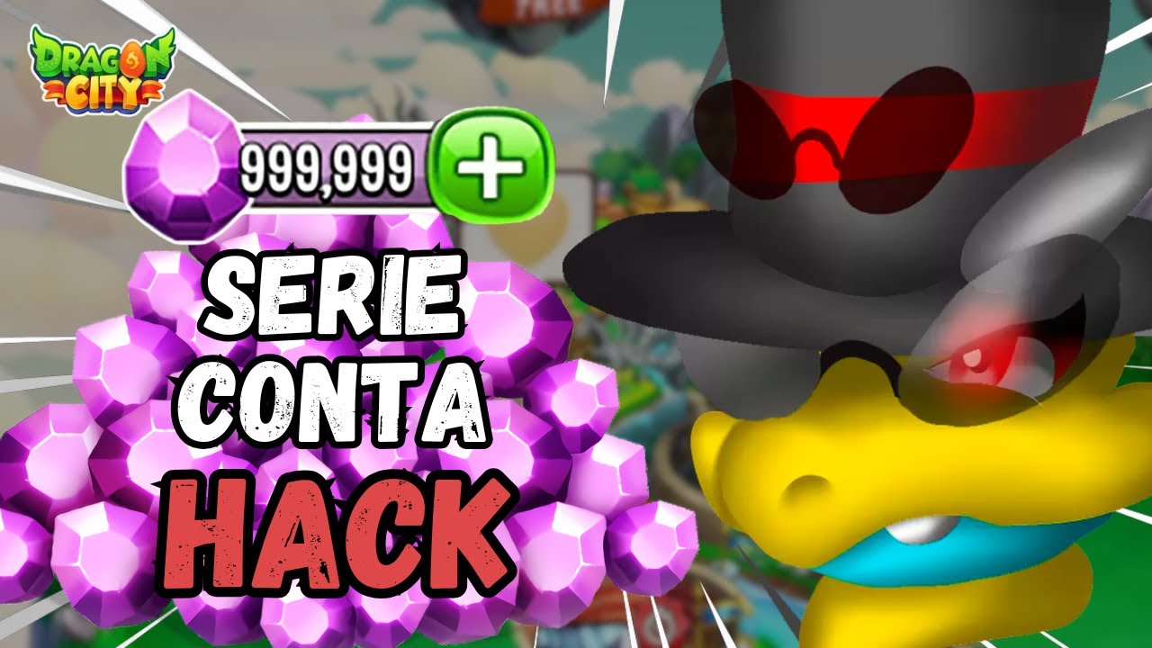 A CONTA HACK ESTÁ FICANDO MUITO FORTEEEE!!! - DRAGON CITY
