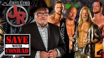 Jim Ross calls Chris Benoit & Chris Jericho vs Steve Austin & HHH